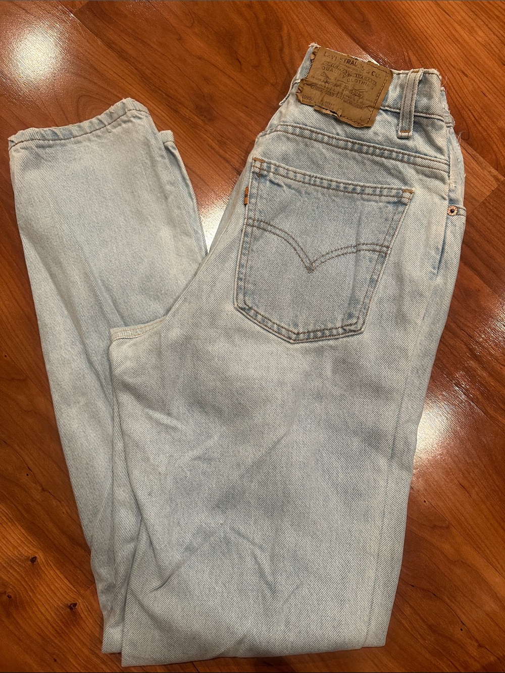 Vintage Levi’s by aligrace - light wash, straight leg